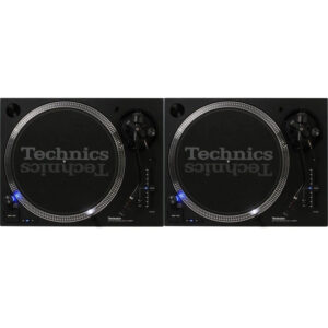 technics sl 1200mk7 direct drive professional turntable pair